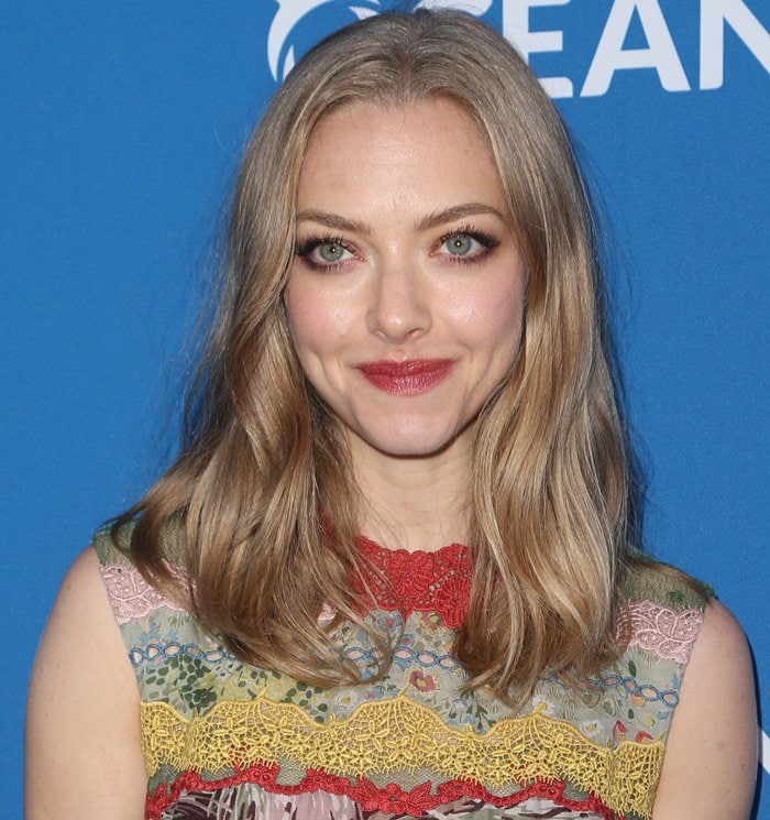 Amanda Seyfried attends the Concert for Our Oceans hosted by Seth MacFarlane held at the Wallis Annenberg Center for the Performing Arts in Beverly Hills on September 28, 2015