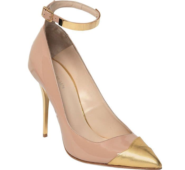 Balmain Lilea Patent Leather Pumps