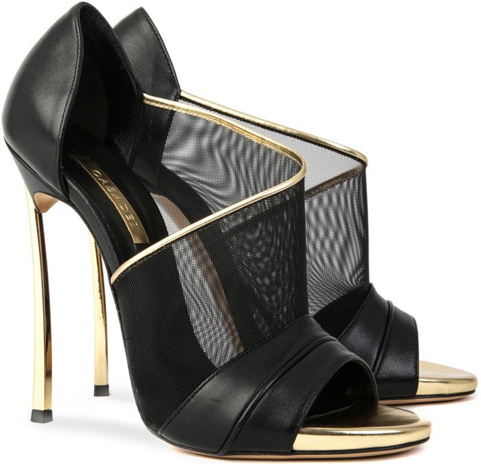 Blade Sheer Asymmetric Sandals