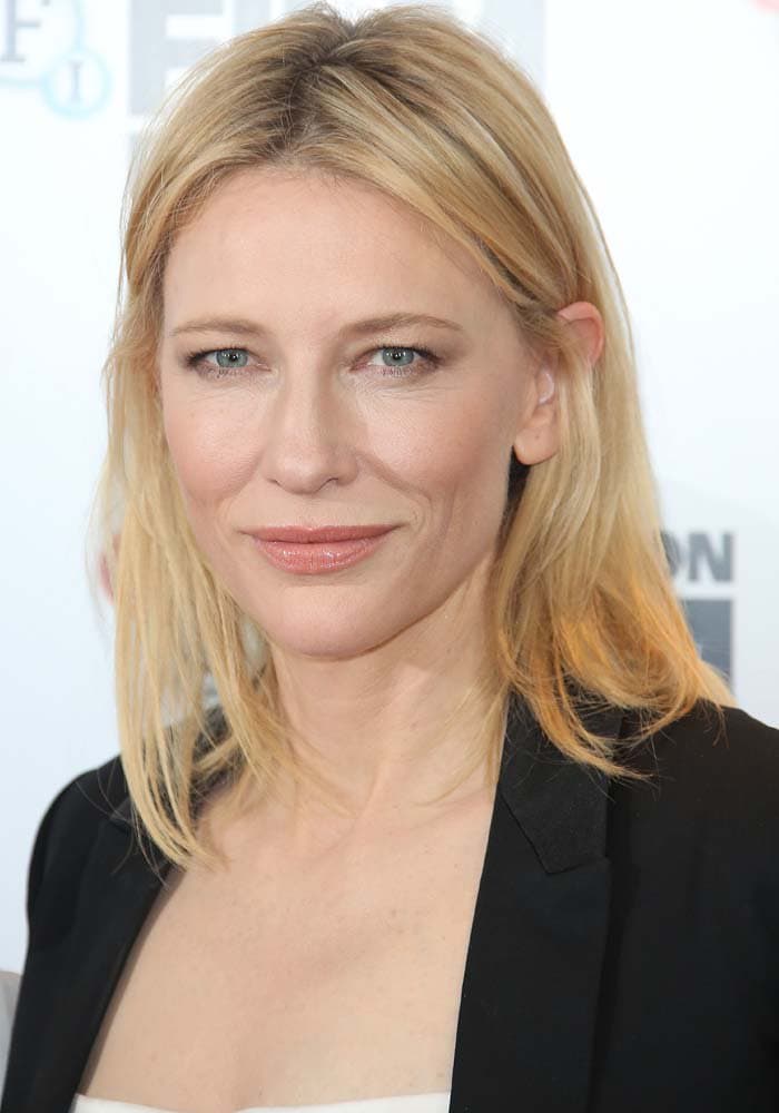 Cate Blanchett attends the photocall for "Carol"