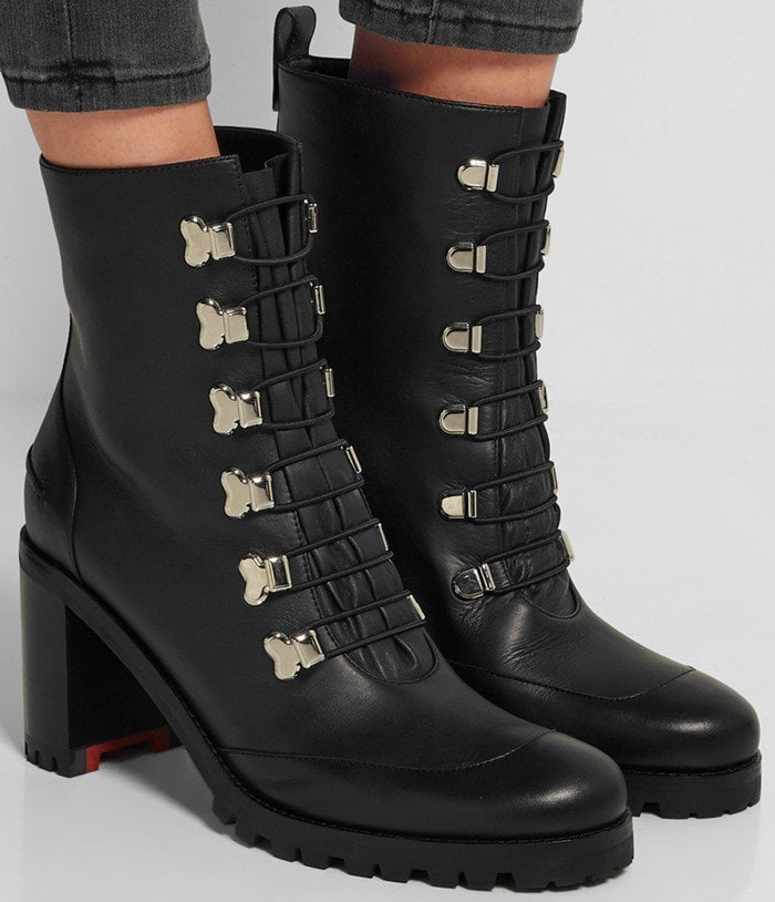 Christian Louboutin Country Croche 70 leather boot