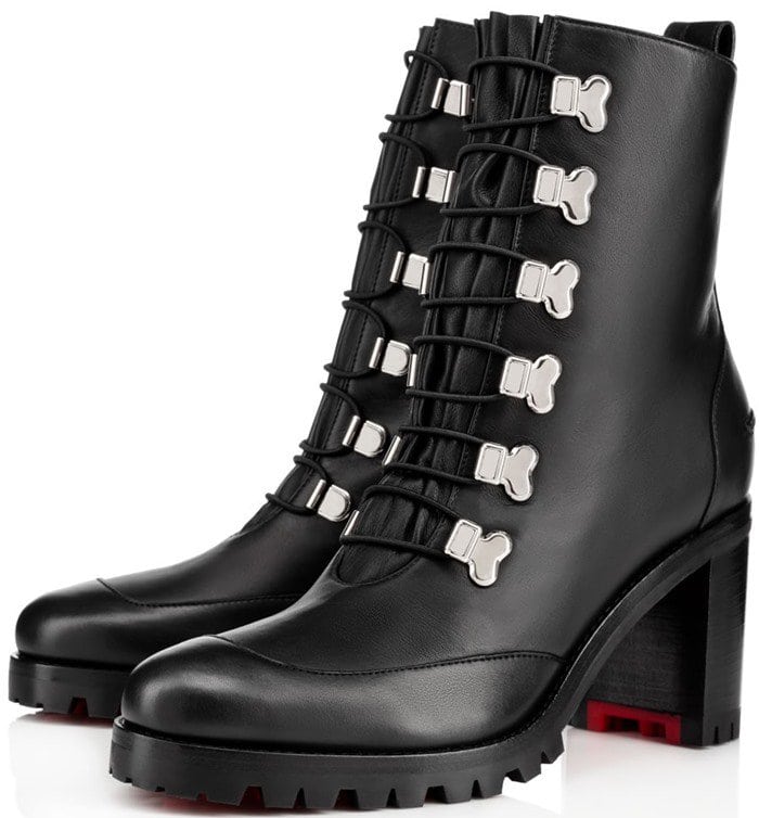 Christian Louboutin Country Croche 70 leather boots