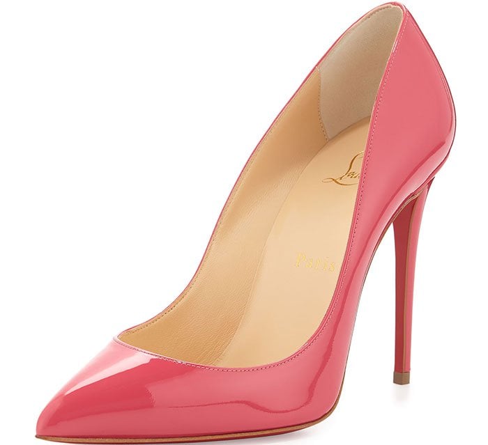 Christian Louboutin "Pigalle Follies" Pumps Pink Patent