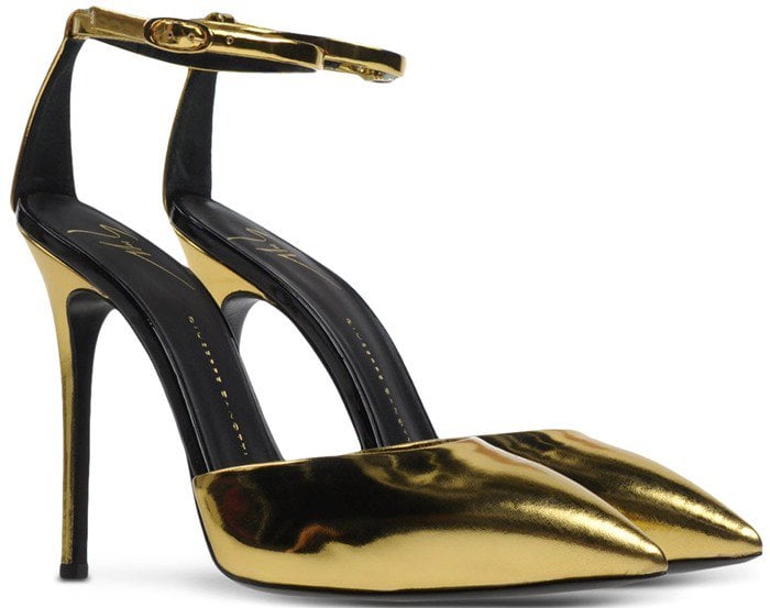 Giuseppe Zanotti Close Toe Metallic Pumps