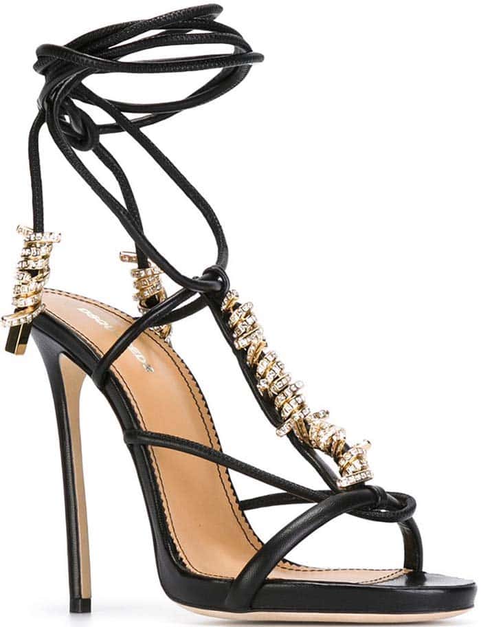 DSquared2 "Barbed Wire" Sandals