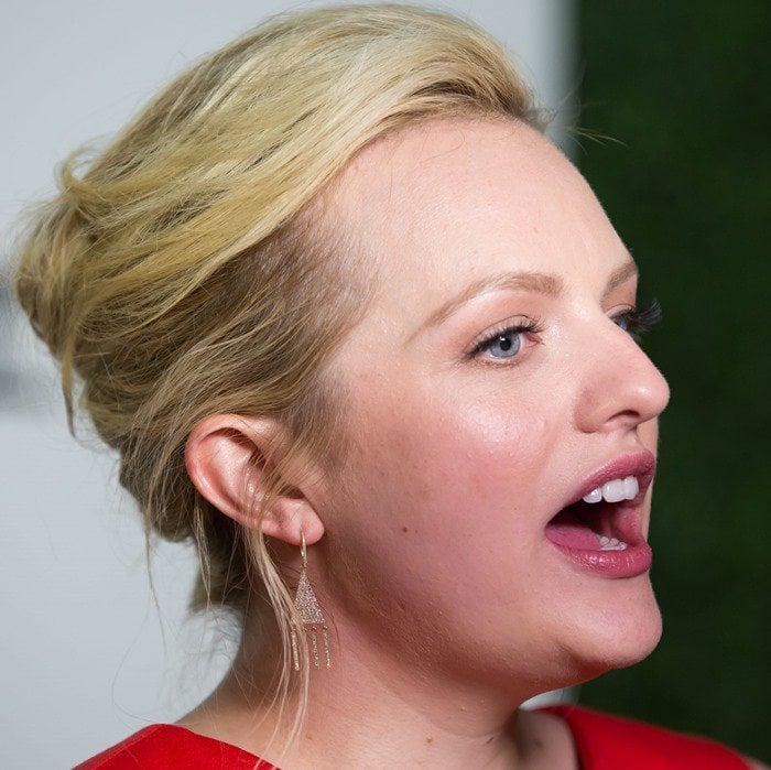 Elisabeth Moss attends an industry screening of Sony Pictures Classics’ “Truth”