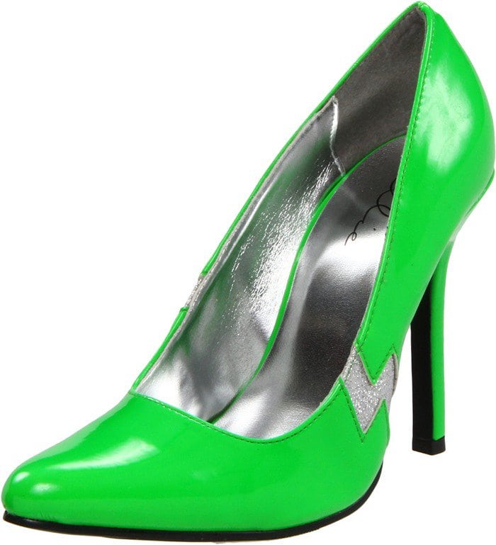 Ellie Shoes 420-Jem Pump Green