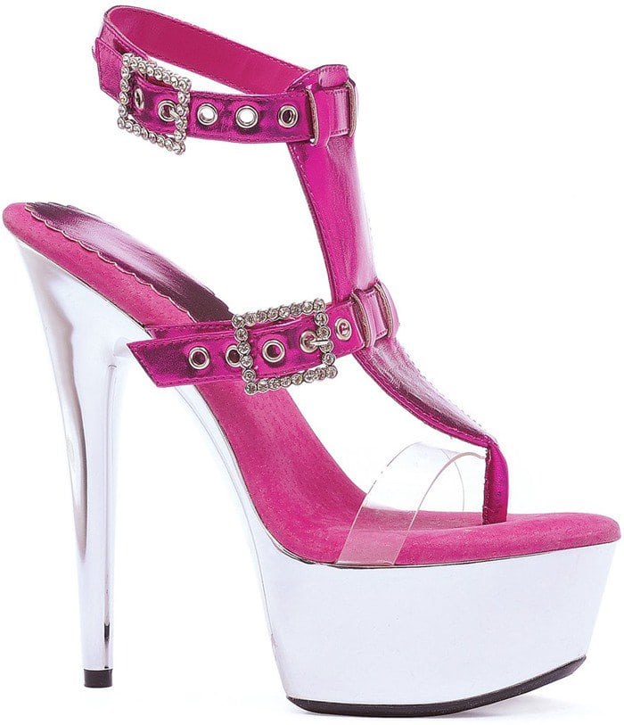 Ellie Shoes E-609-Geneva Pink