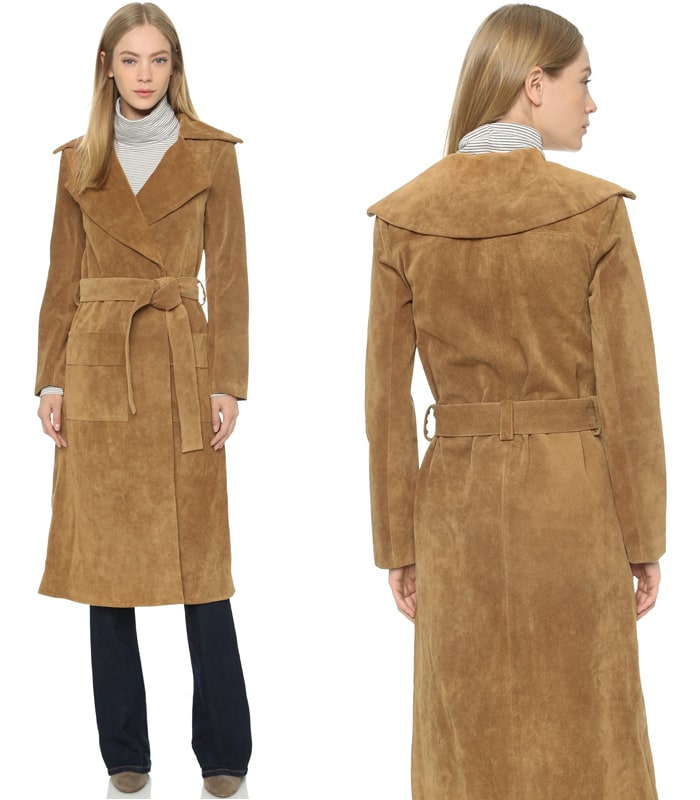 FRAME Le Suede Duster