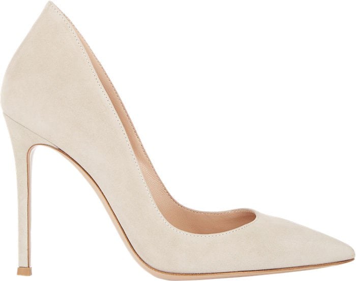 Gianvito Rossi Ellipsis Pumps Soft Shell Suede