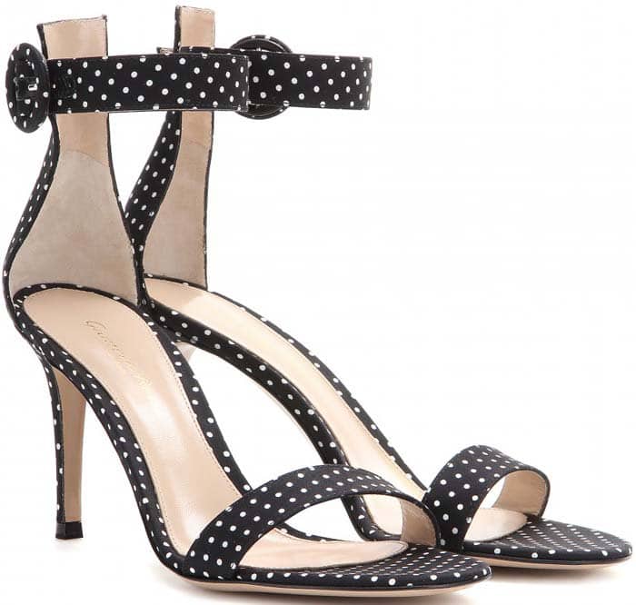 Gianvito Rossi Portofino Polka Dot