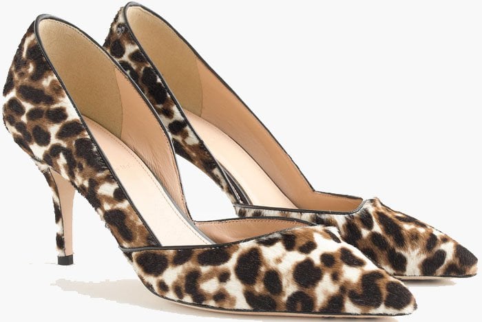 J.Crew Collection Colette Calf Hair d'Orsay Pumps