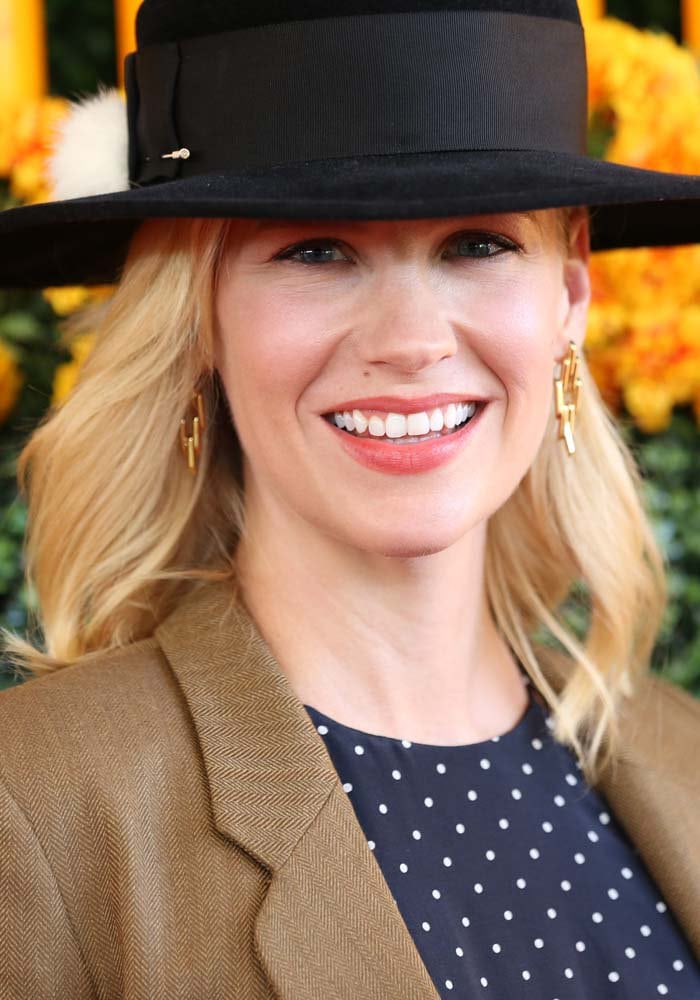 January Jones attends the 6th Annual Veuve Clicquot Polo Classic