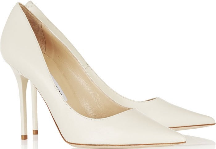 Jimmy Choo Abel Leather Pumps