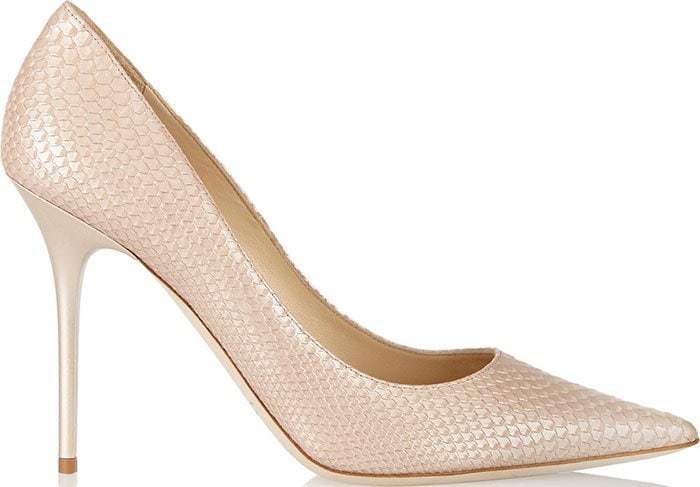 Jimmy Choo Abel Snake Pumps