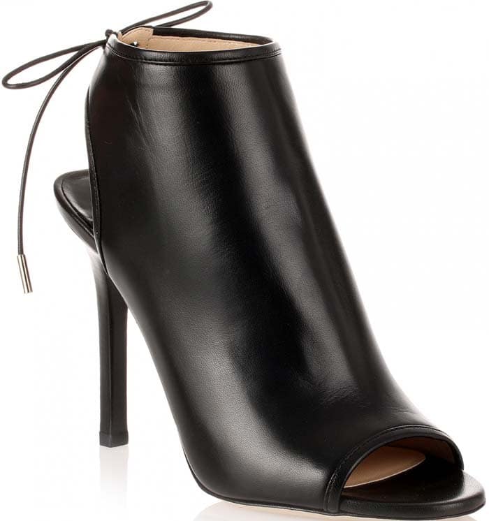 Jimmy Choo Froze Black Nappa Leather Bootie