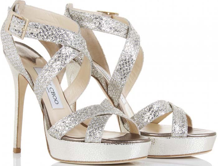 Jimmy Choo "Vamp" Platform Sandals