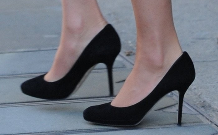 Kate Middleton's black Jimmy Cho Aimee pumps