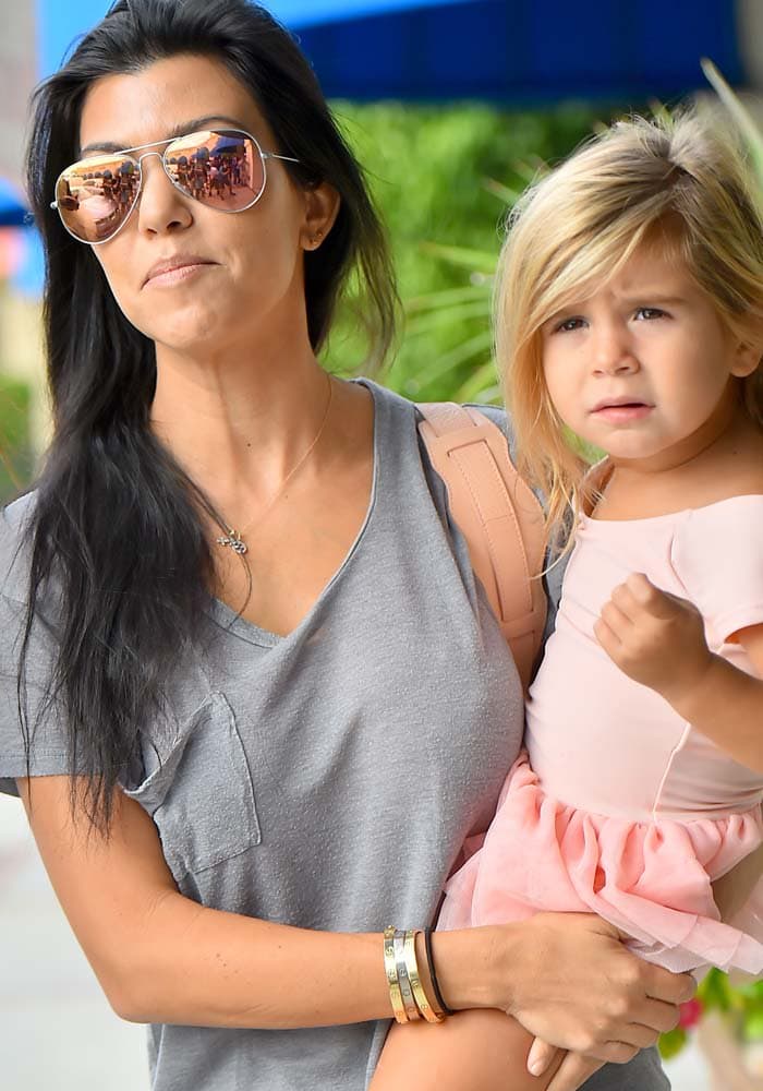 Kourtney Kardashian takes Penelope Disick to ballet class