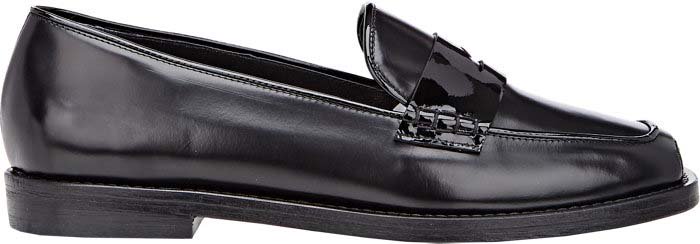 Opening Ceremony Mixed Material Penny Loafers