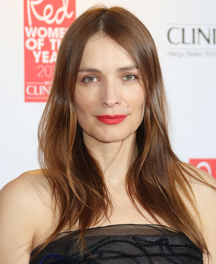 Serbian fashion designer Roksanda Ilinčić attends the "Red" Women of the Year 2015 event