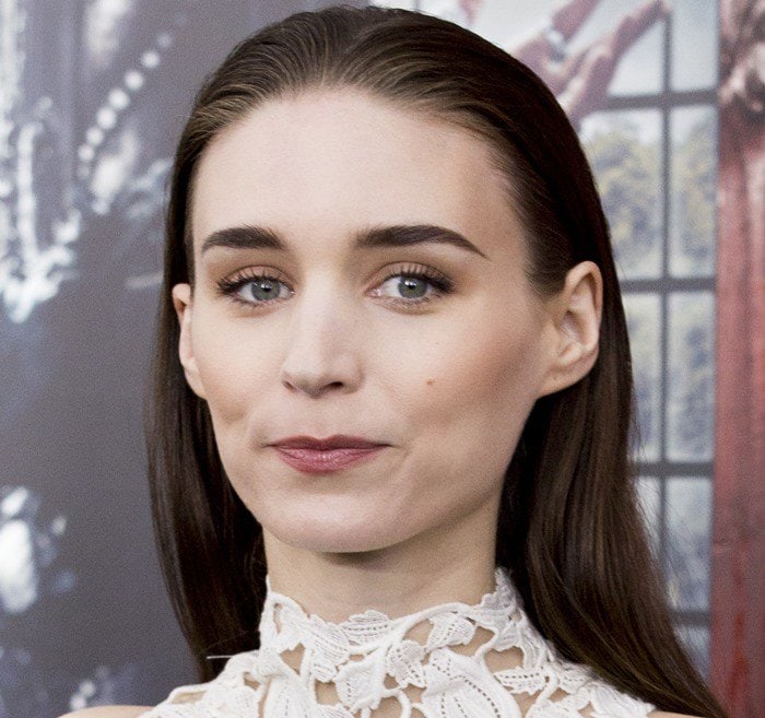 Rooney Mara attends the premiere of her new movie "Pan"