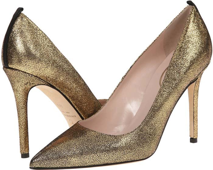 SJP by Sarah Jessica Parker "Fawn" in Oro Liberty Nappa