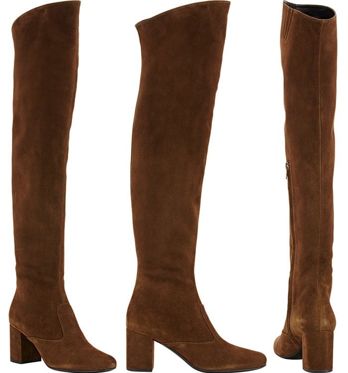 Saint Laurent Babies Over-the-Knee Boots