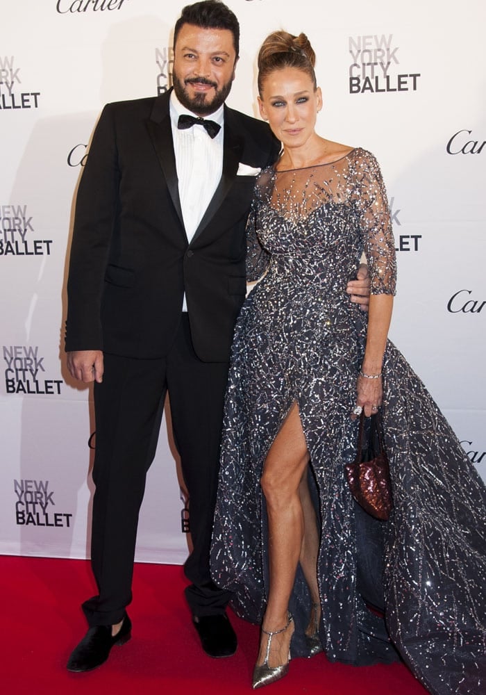 Sarah Jessica Parker and Zuhair Murad attend the 2015 New York Ballet Fall Gala together