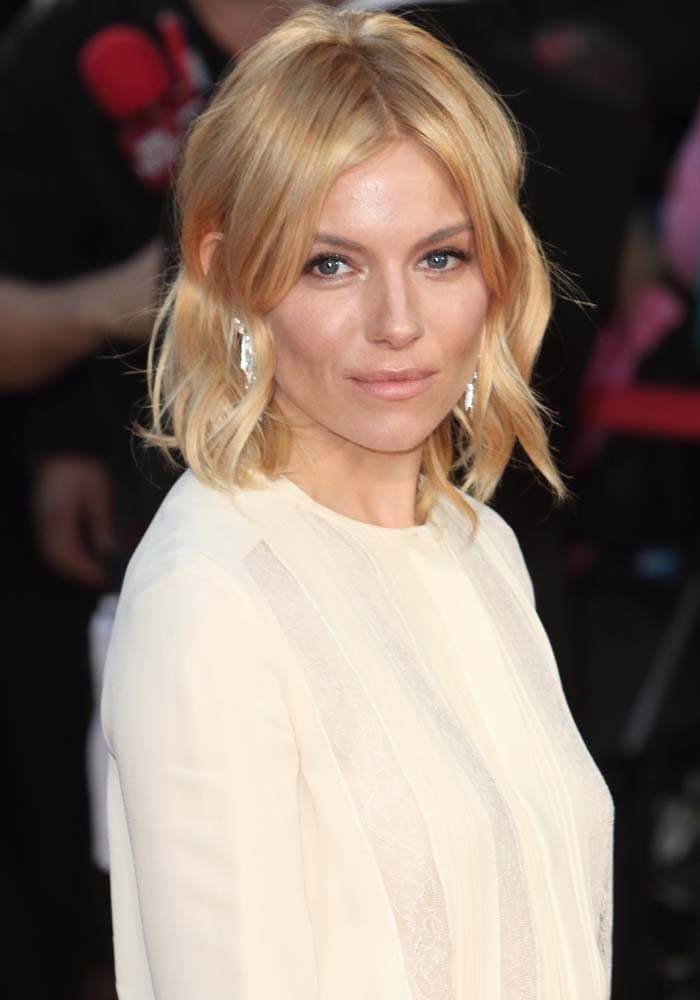 Sienna Miller attends Eva Cavalli's VIP birthday party after hitting the red carpet for the BFI London Film Festival