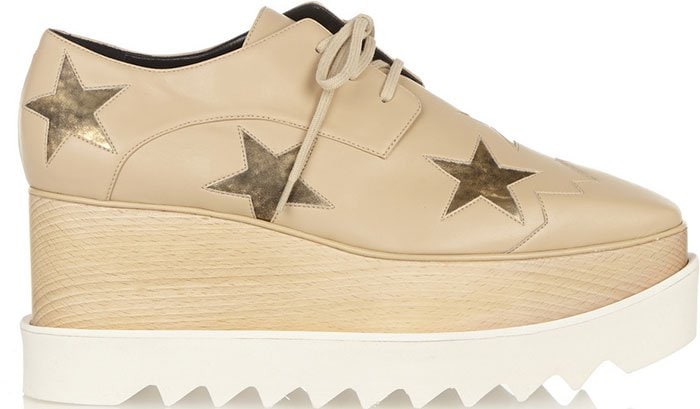 Stella McCartney Elyse Star Platform Shoes