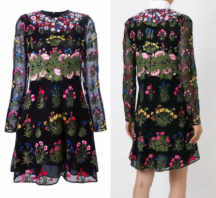 Valentino Primavera Embroidered Dress