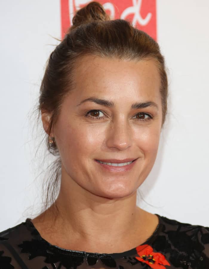 Yasmin Le Bon at the Red Women of the Year 2015 held at the Skylon Bar in London on October 12, 2015