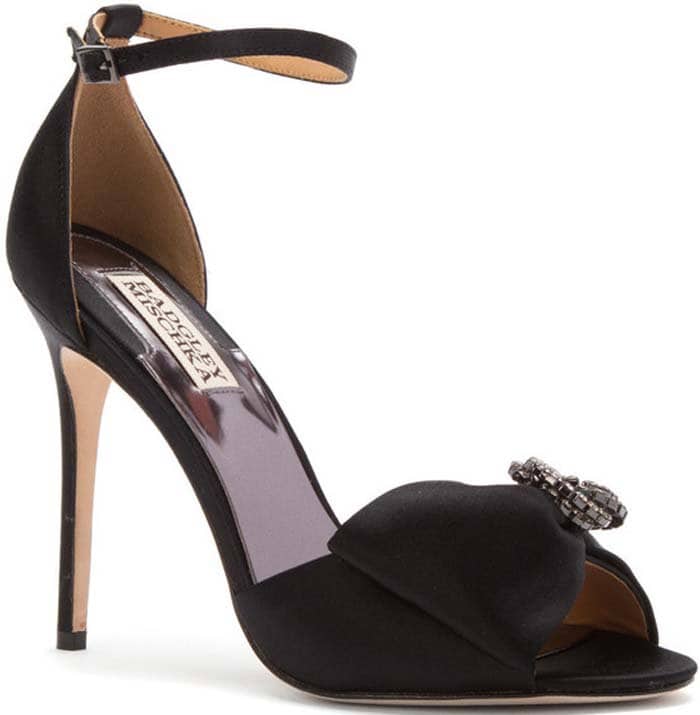 Badgley Mischka "Tess" Satin Pumps