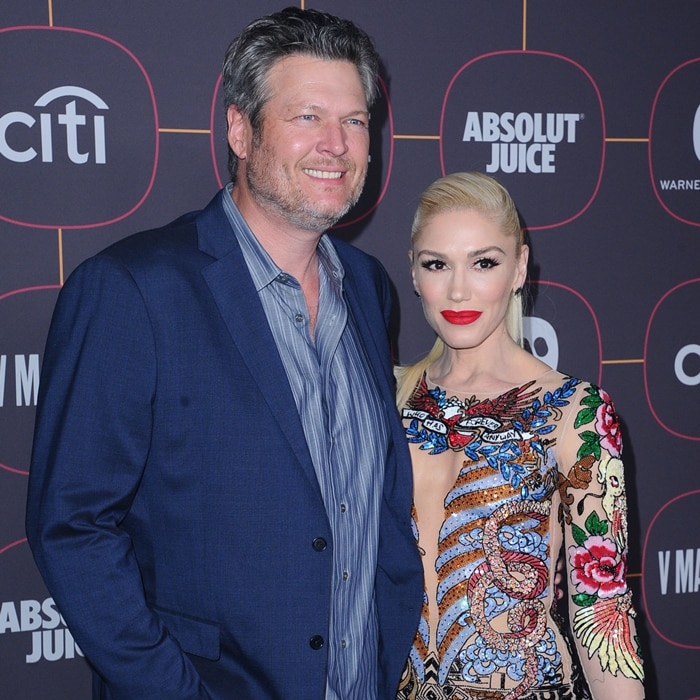 Happy Anywhere collaborators Blake Shelton and Gwen Stefani