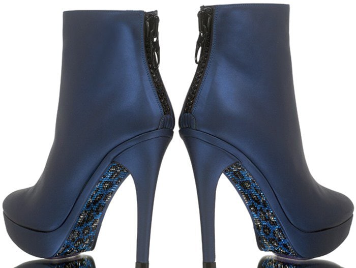 Blue Lori Silverman Boots