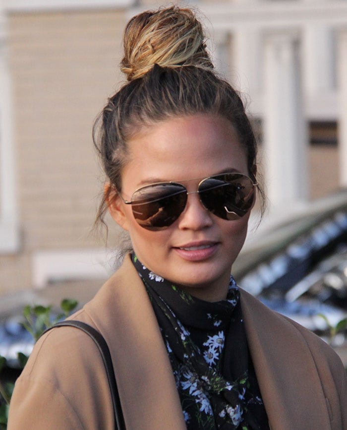 Chrissy Teigen indulging herself in a pre-Black Friday shopping spree