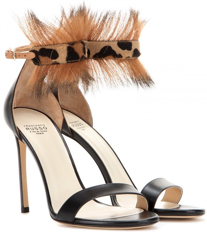 Francesco Russo Embellished leather sandals