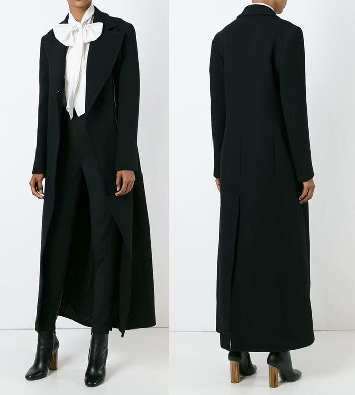 Gianluca Capannolo Fitted Maxi Coat