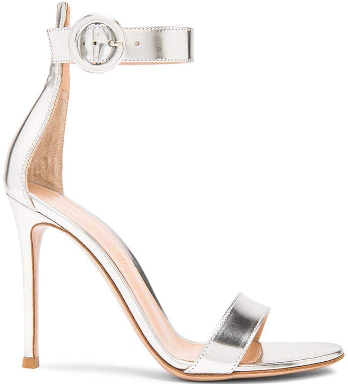 Gianvito Rossi Metallic Sandals