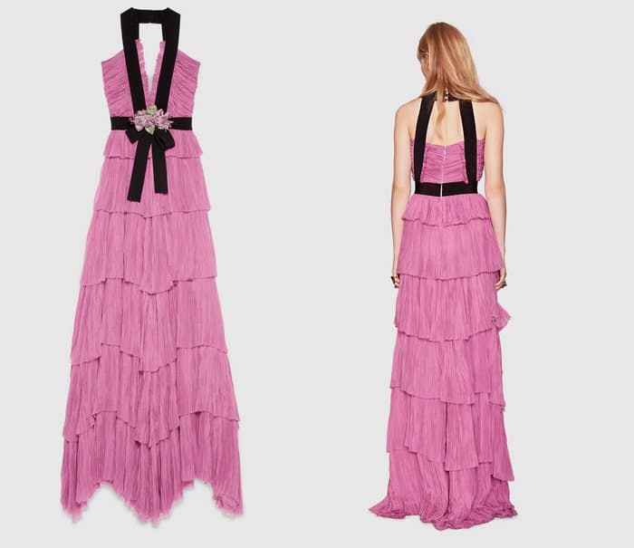 Gucci Silk Chiffon Gown