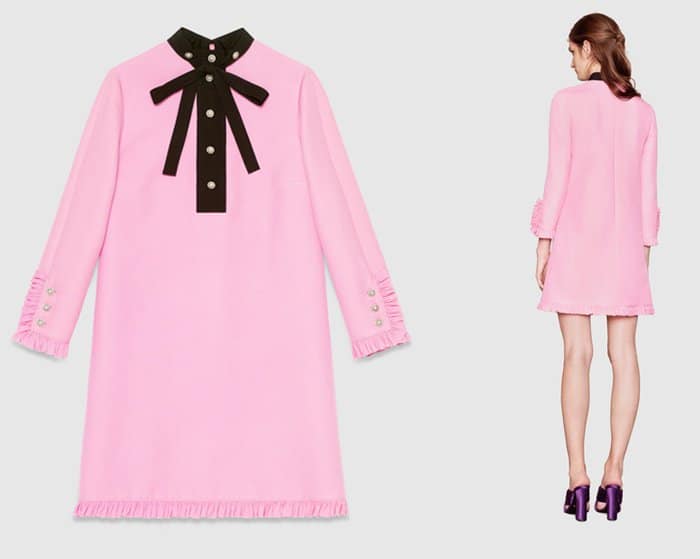 Gucci Silk Wool Shirt Dress