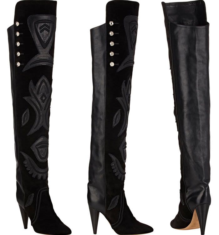 Isabel Marant "Becky" Over-the-Knee Boots