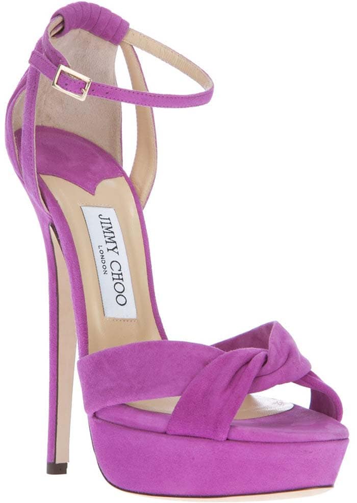 Jimmy Choo Greta Suede Sandals