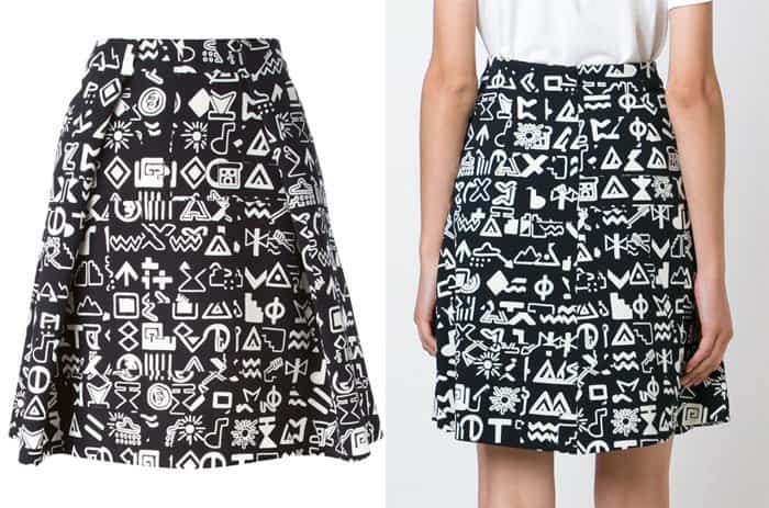 Kenzo Symbols Skirt
