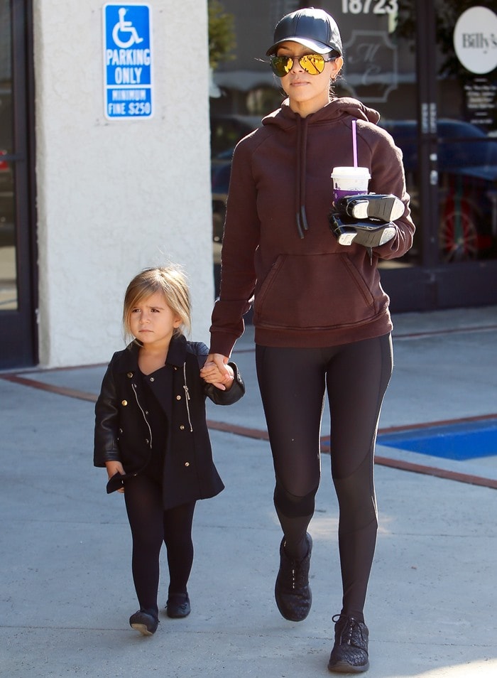 Kourtney Kardashian rocks sock-like fit Nike Juvenate TXT sneakers