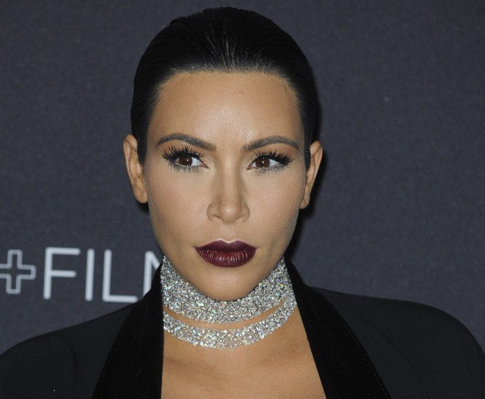 Kim Kardashian's diamond choker necklace