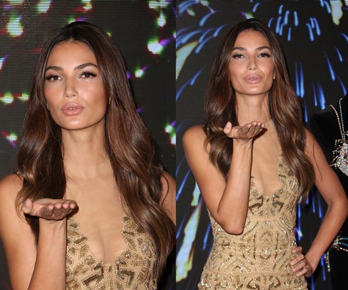 Supermodel Lily Aldridge got the honor of wearing the famous Fantasy Bra at the Victoria's Secret Fashion Show in 2015