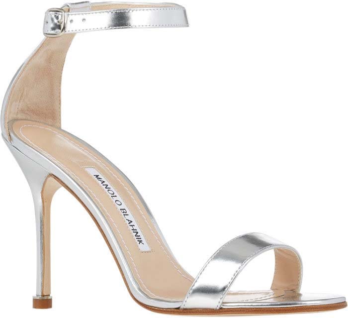 Manolo Blahnik 'Chaos' Ankle-Strap Sandals