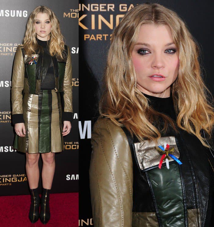 Natalie Dormer attends the 'The Hunger Games: Mockingjay- Part 2' New York premiere